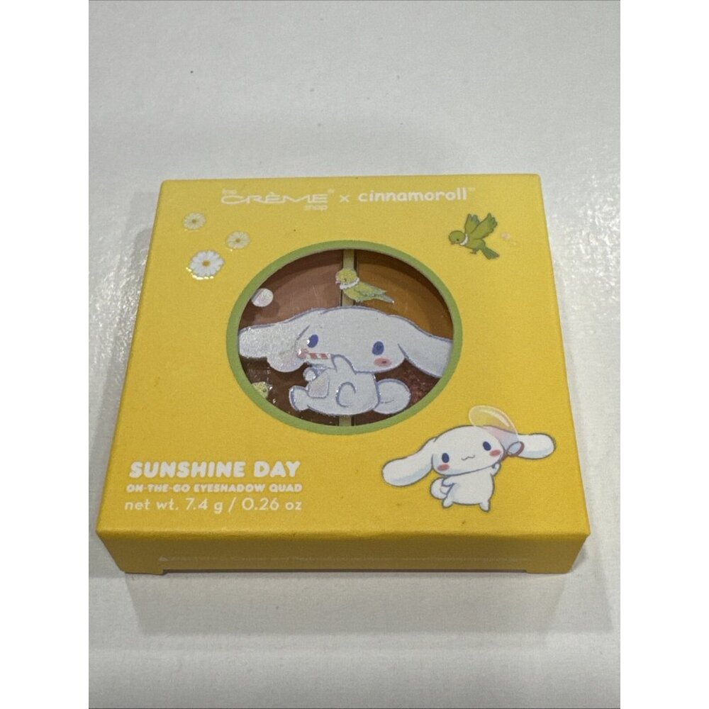 The Crème Shop Cinnamoroll Sanrio Eyeshadow Palette Sunshine Day New BB13